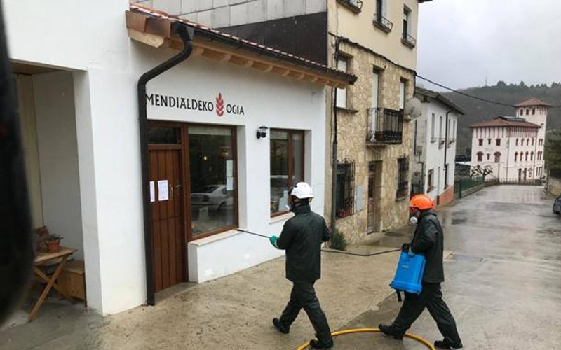 Bomberos de Alava y bomberas indignadas con las palabaras de Irma Basterra covid-19 coronavirus