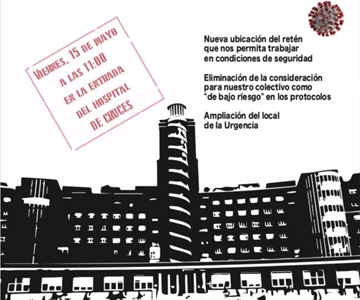 Celadores y celadoras del Hospital de Cruces protestan por sus</p>...					</span>
																		</li>
												<li class=