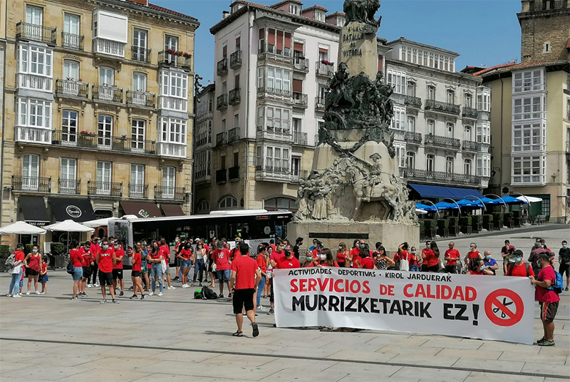 Pliego 2021 rocódromos de Vitoria Gasteiz