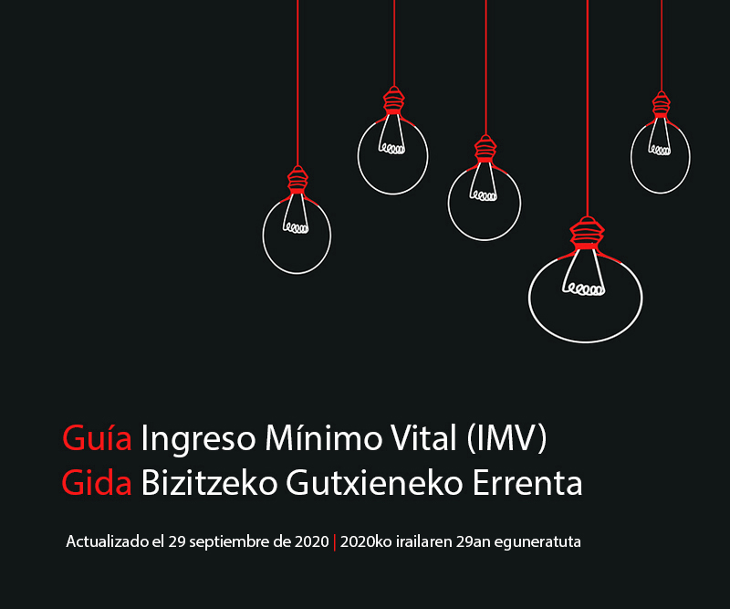 Ingreso Mínimo Vital (IMV) rdl 20/2020 real decreto 29 de septiembre