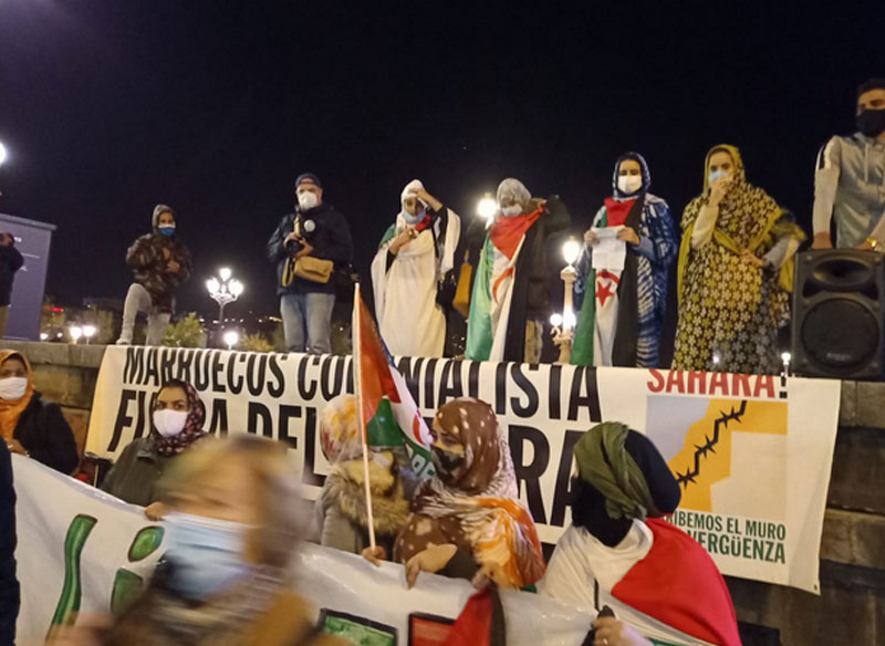 Solidaridad euskadi sahara Guerguerat euskal herria elkartasuna