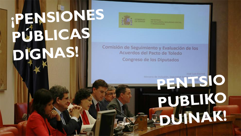 Conclusiones pacto de toledo reforma pensiones 