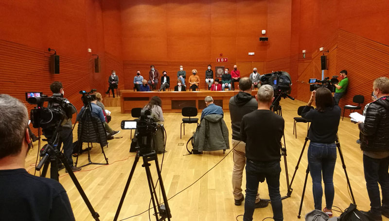 Declaracion sindicatos y partidos políticos sobre presas y presos vascos