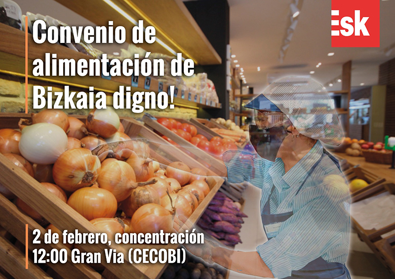 convenio alimentacion Bizkaia