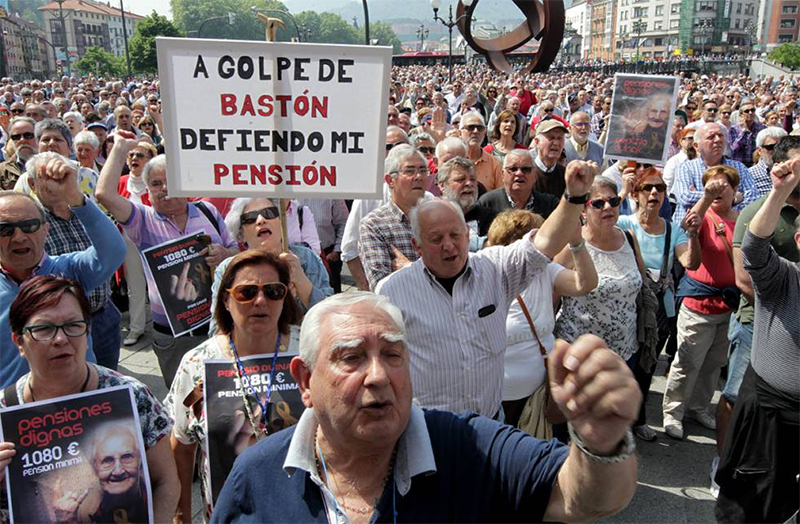 pensiones publicas dignas pensionistas