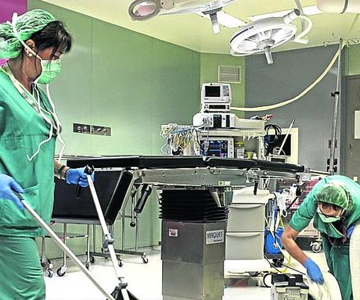 Hartazgo del personal de limpieza de Osakidetza subcontratado