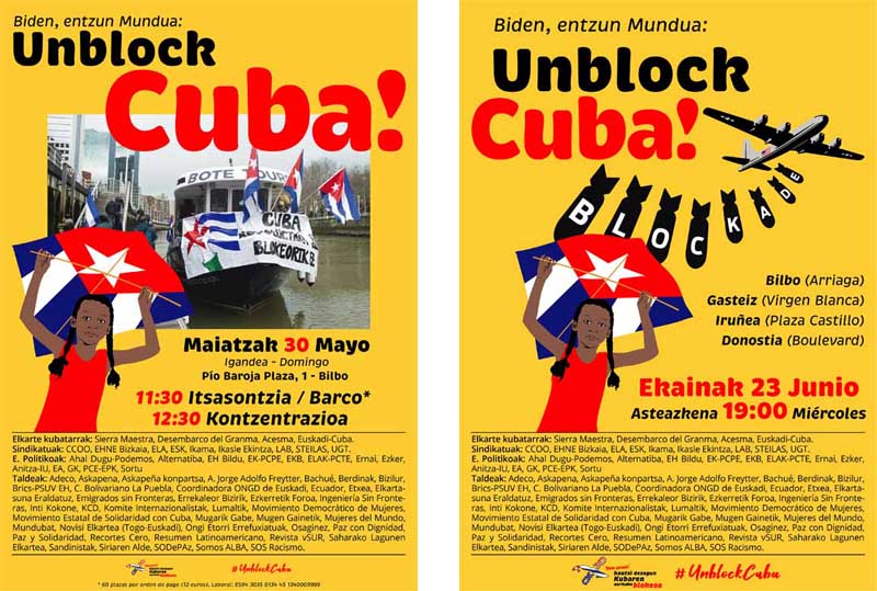 Biden, unblock Cuba!
