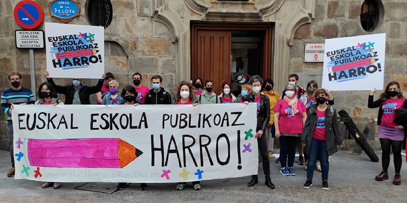 Euskal eskola publikoaz harro! Topagunea