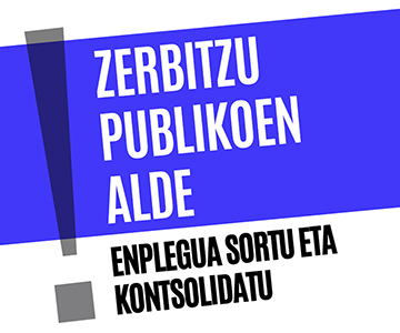 Consolidación del empleo público en la CAV
