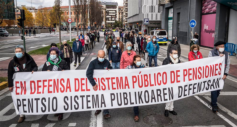 Crítica a los acuerdos sobre pensiones de la Mesa de Dialogo Social