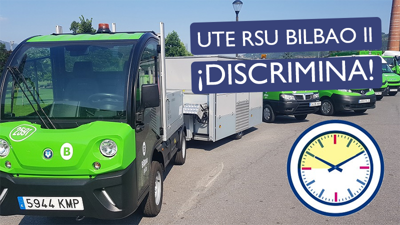 ¡UTE RSU BILBAO II DISCRIMINA!