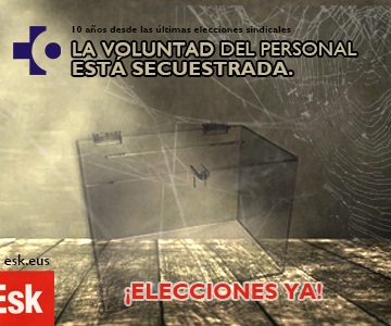 Elecciones sindicales en Osakidetza ya