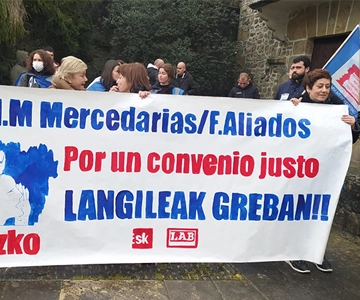 Huelga en Madres Mercedarias - Fundación Alianza por la Integración