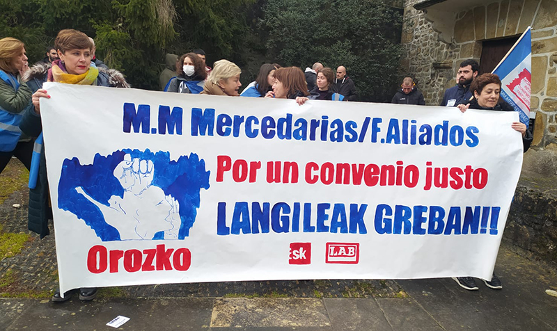 Huelga en Madres Mercedarias - Fundación Alianza por la Integración