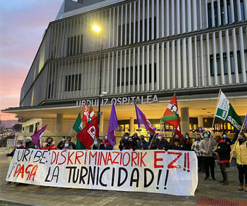 El Hospital de Urduliz ha vulnerado el derecho a la huelga