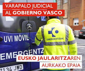 Subcontratas del Gobierno vasco