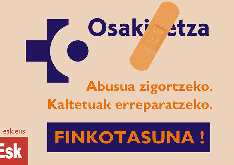 Osakidetza finkotasuna