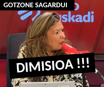 Gotzone Sagardui dimisión