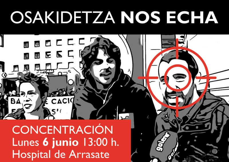 Osakidetza presiona a los denunciantes de la OPE fraudulenta