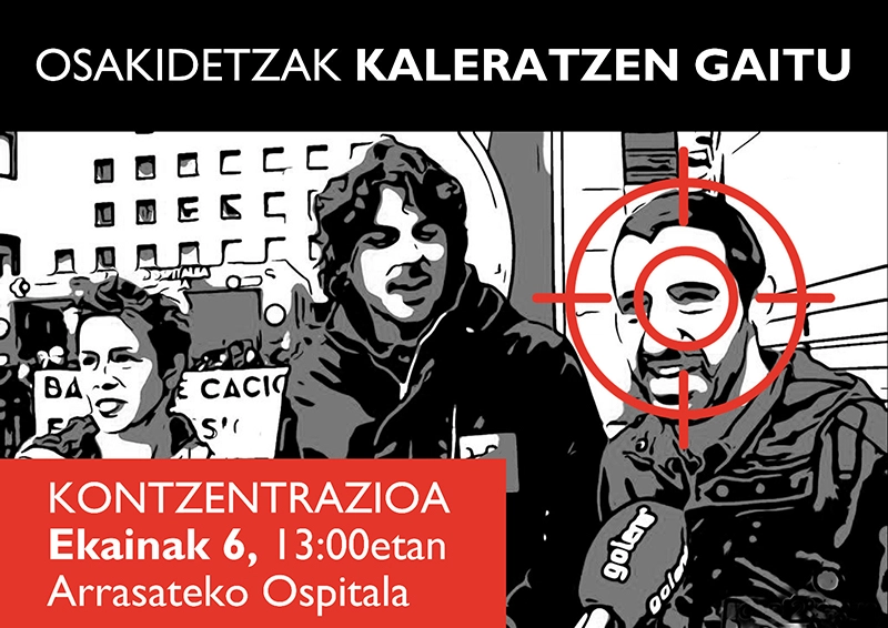 Osakidetzak EPEak salatu zituenei presionatzen ditu