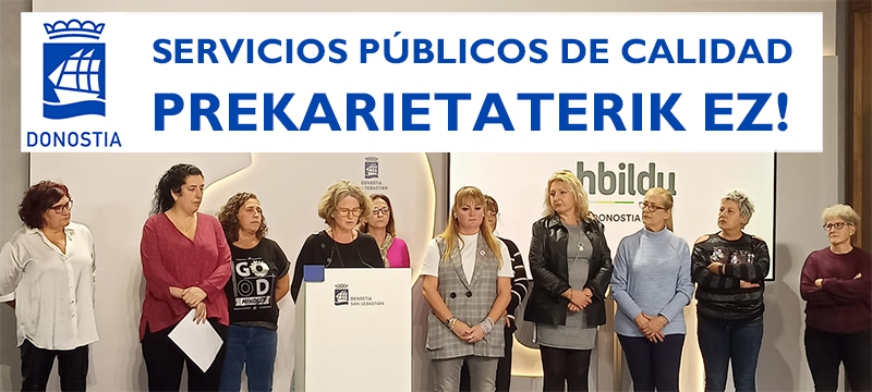 Ayuntamiento Donostia FCC limpieza