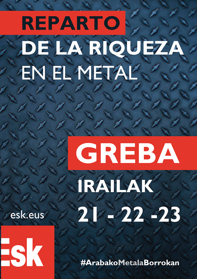 Araba metala greba iraila