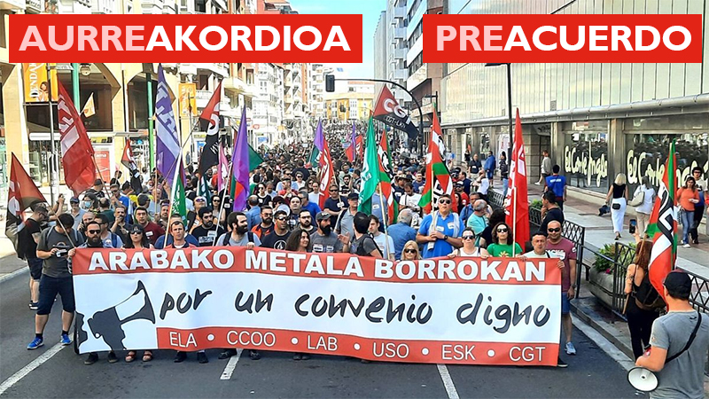 Aurreakordioa Arabako metalean 