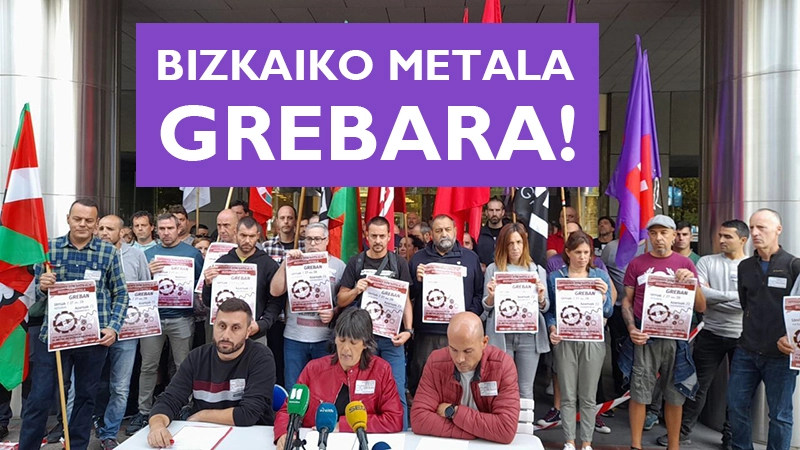 Huelga del metal de Bizkaia