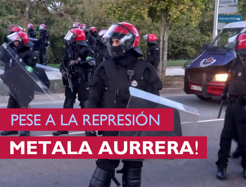 huelga del metal de Bizkaia