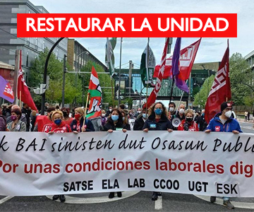 Manifestación unitaria