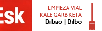 ESKko Bilboko kale garbiketako atal sindikalaren bannerra