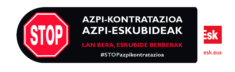 Stop azpikontratazioa